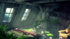 artwork fantasy art interior Plants