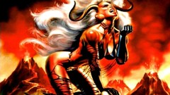 Artwork fantasy art Lady Demon