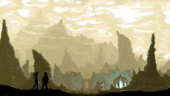 artwork fantasy art landscape