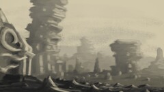 artwork fantasy art landscape