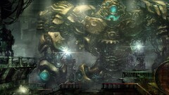 artwork fantasy art robot mech science fiction