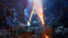 Artwork fictional landscapes