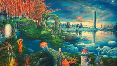 Artwork fictional landscapes James McCarthy