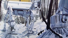 Artwork futuristic Syd Mead