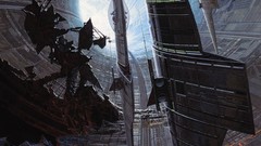 Artwork futuristic Syd Mead