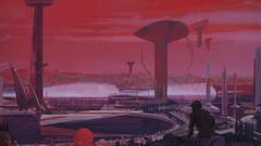 Artwork futuristic Syd Mead