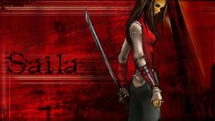 Artwork girls with swords