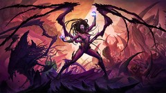 Artwork heart of the swarm starcraft ii Sarah Kerrigan Queen Of 