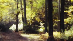 Artwork nature forests