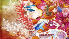 Artwork ocean Treasure abstract