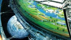 Artwork outer space Earth