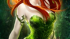 Artwork sakimichan Poison Ivy comics girls