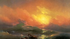 artwork Sea fantasy art painting