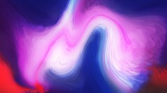 artwork shapes colorful pink blue red abstract