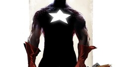 artwork Simple Background captain america superhero Men