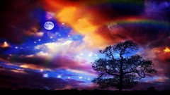 Artwork skyscapes