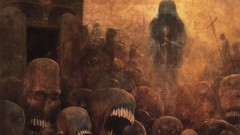 Artwork surreal art Zdzislaw Beksinski