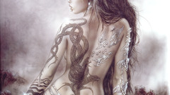Artwork tattoos woman luis