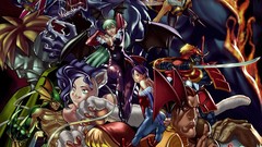 Artwork video games Darkstalkers