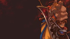 Artwork video games Darkstalkers jet aircraft