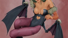 Artwork video games Morrigan Aensland