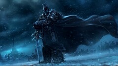 artwork world of warcraft arthas Lich King PC gaming standing