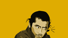 Artwork yellow background