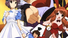 Asahina mikuru nagato yuki suzumiya haruhi