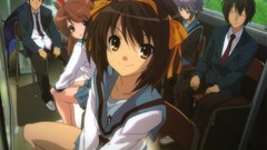 Asahina mikuru nagato yuki suzumiya haruhi kyon itsuki