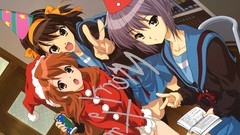 Asahina mikuru nagato yuki suzumiya haruhi The Disappearance Of 