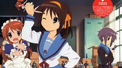 Asahina mikuru nagato yuki suzumiya haruhi the melancholy of 