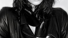 Ashley greene monochrome greyscale