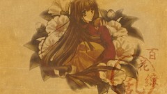 Asians anime girls brunettes