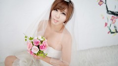 Asians brides models Korean Ryu Ji Hye