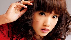 Asians brunettes bangs models