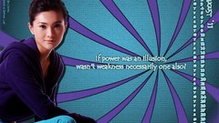 Asians Calendar blue dress