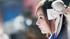 Asians chun-li models Korean Ryu Ji Hye