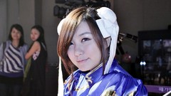 Asians chun-li models Korean Ryu Ji Hye