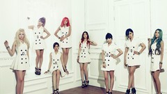 Asians k-pop musican T-ara