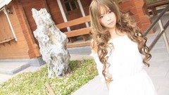 Asians long hair models