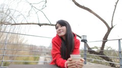 Asians models black hair Korean Cha Seon Hwa