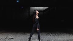 Asians models black hair Korean Cha Seon Hwa