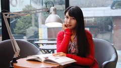 Asians models black hair Korean Cha Seon Hwa