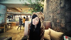 Asians models black hair Korean Ryu Ji Hye