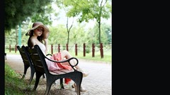 Asians models black hair Lee Eun Seo