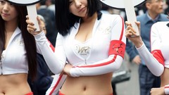 Asians models black hair online Korean Ryu Ji Hye