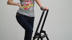 Asians models Korean Simple Background Ryu Ji Hye