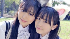 Asians school uniforms bangs animal ears cosplay