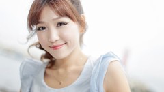 Asians smiling models Korean Lee Eun Hye