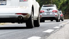 Asphalt cars Highways